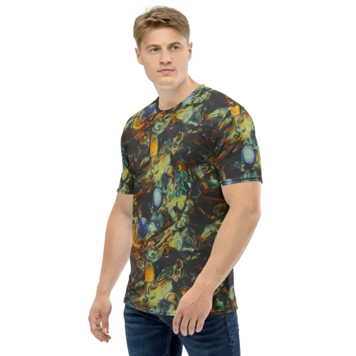 Menzel's Maelstrom on a Men's Crew Neck T-Shirt
