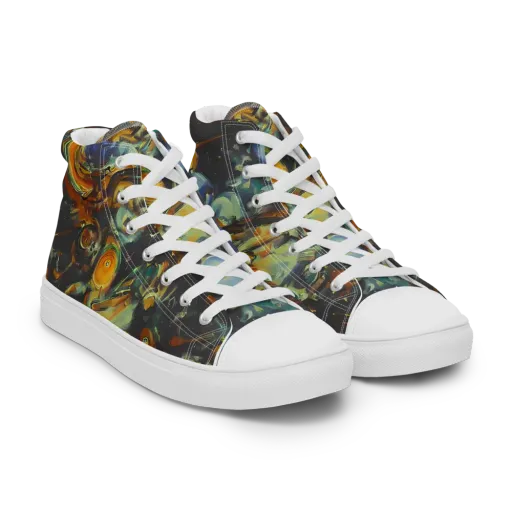 Menzel's Maelstrom on a Men's High Top Canvas Shoes