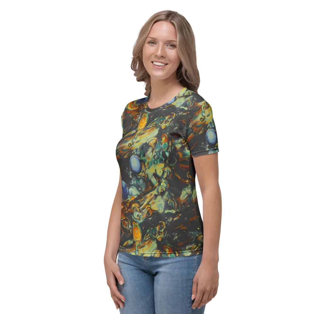 Menzel's Maelstrom on Women's Crew Neck T-Shirt — Left
