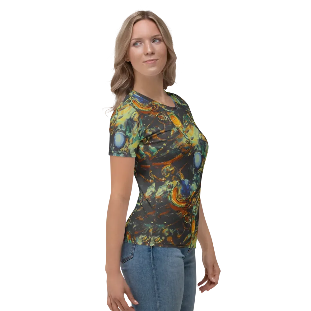 Menzel's Maelstrom on Women's Crew Neck T-Shirt — Right