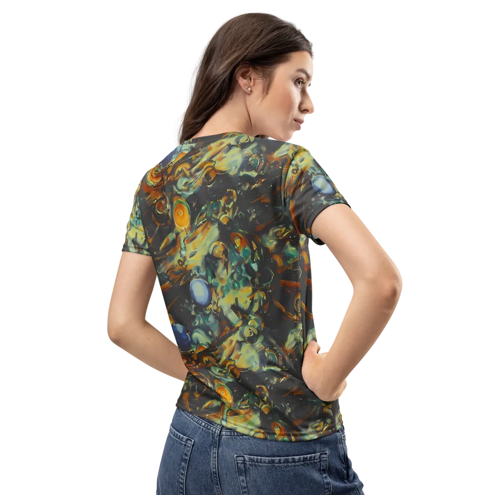 Menzel's Maelstrom on Women's Crew Neck T-Shirt — Back
