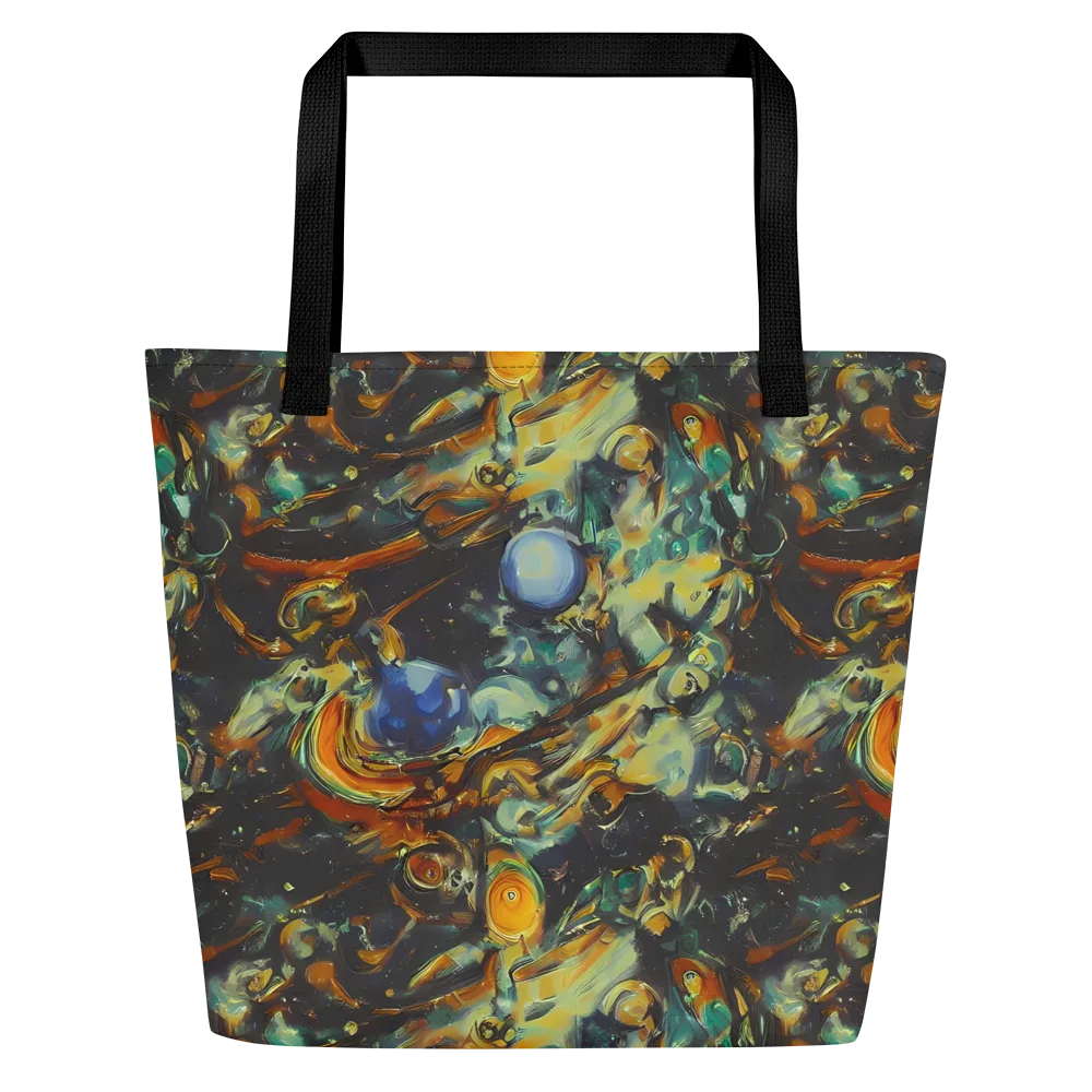 Menzel's Maelstrom on Large Tote Bag W/ Pocket — Front