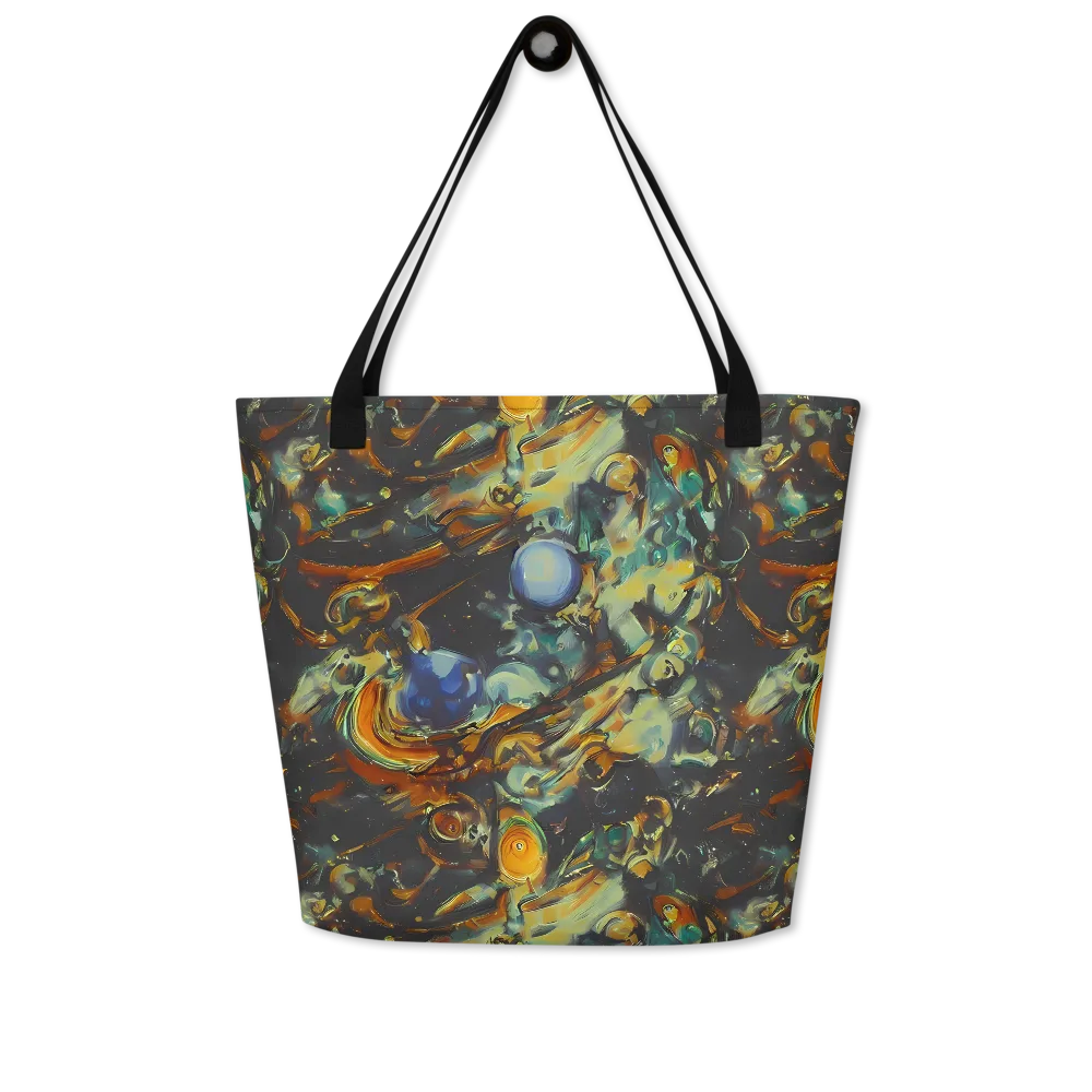 Menzel's Maelstrom on Large Tote Bag W/ Pocket — Front
