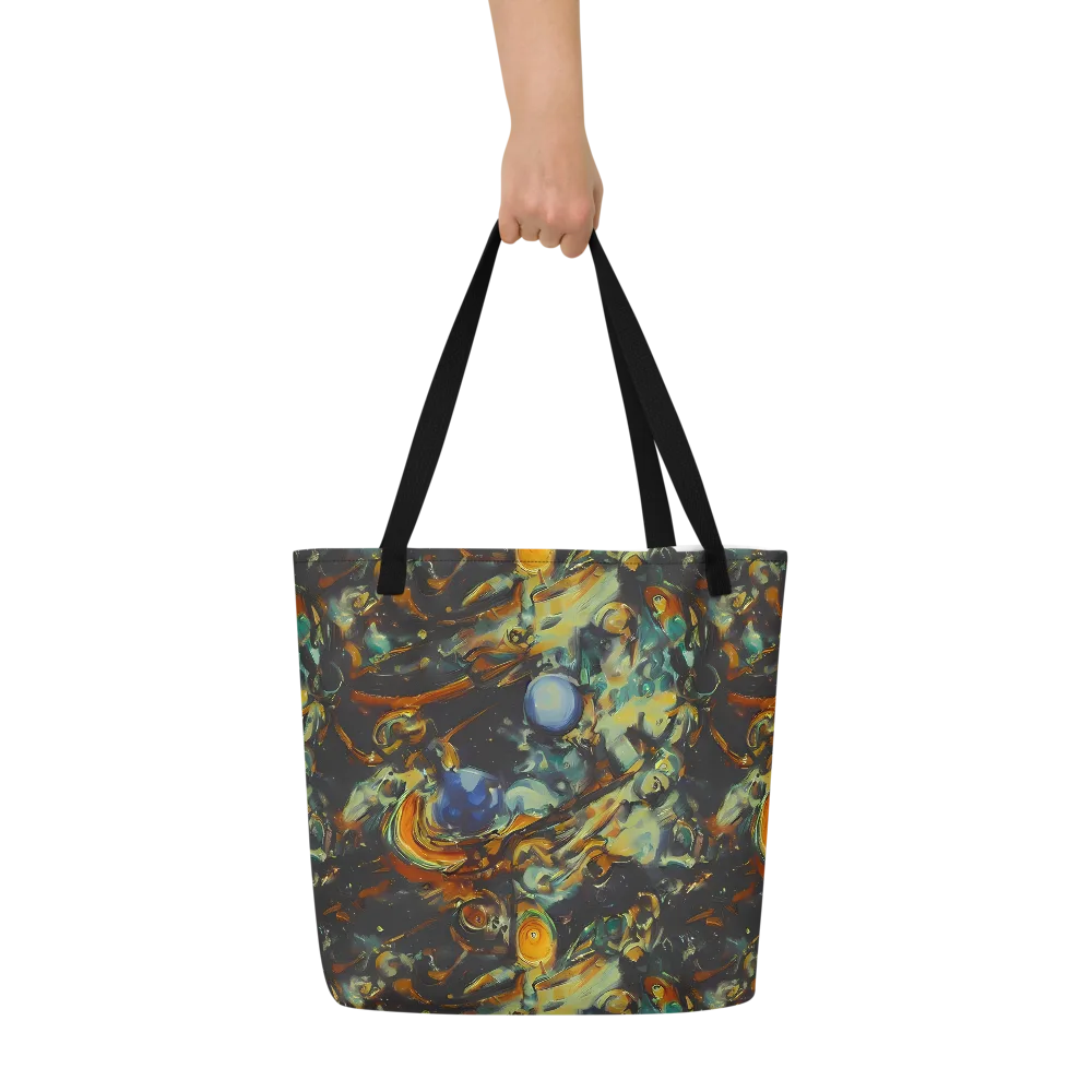 Menzel's Maelstrom on Large Tote Bag W/ Pocket — Front