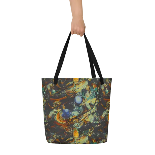 Menzel's Maelstrom on a Large Tote Bag W/ Pocket