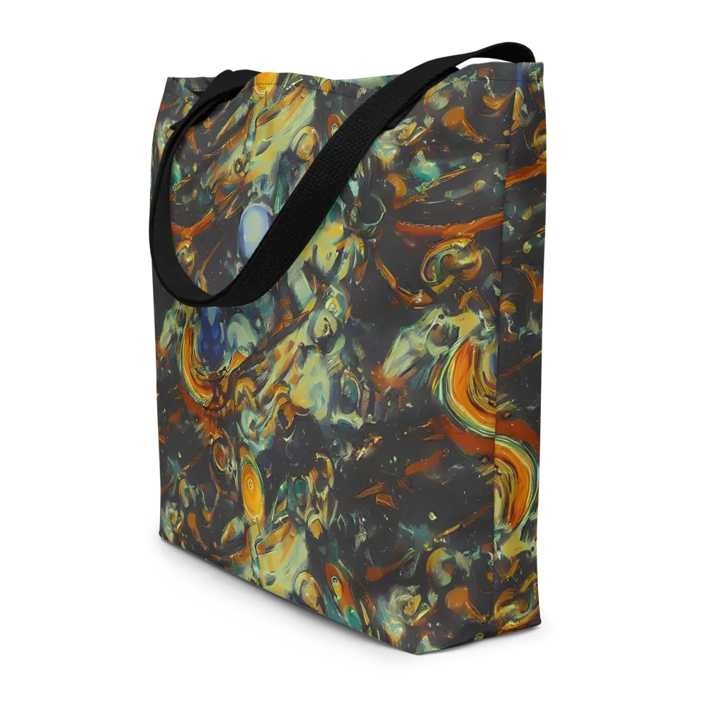 Menzel's Maelstrom on Large Tote Bag W/ Pocket — Front