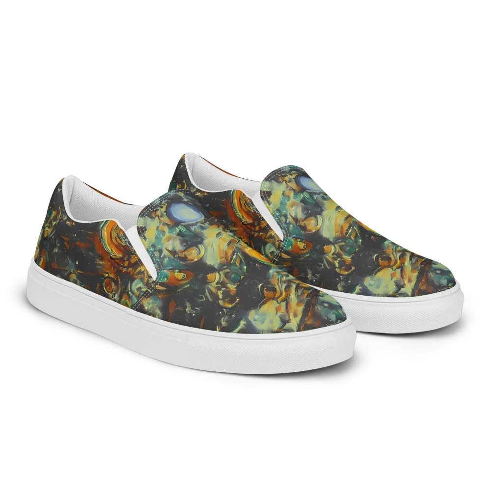 Menzel's Maelstrom on Women's Slip-On Canvas Shoes — Right Front