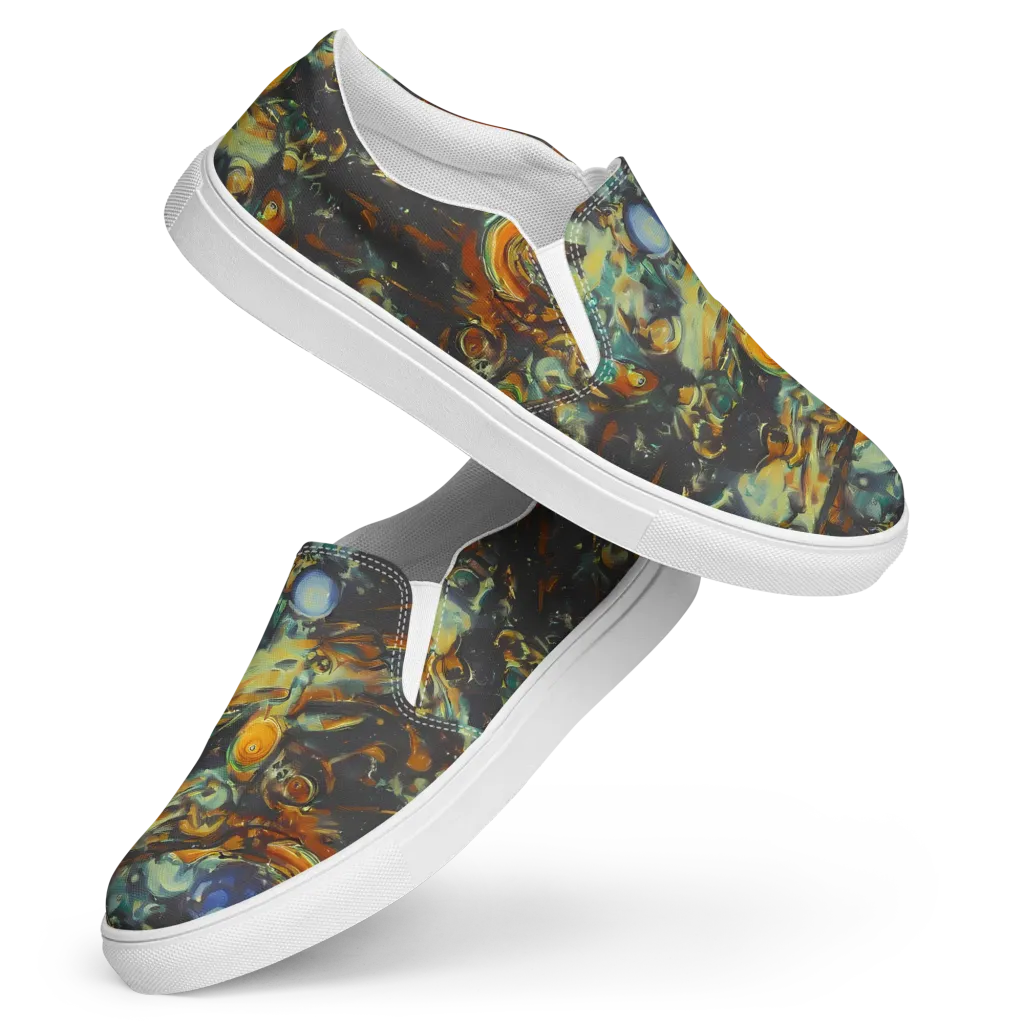 Menzel's Maelstrom on Women's Slip-On Canvas Shoes — Front