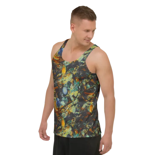 Menzel's Maelstrom on a Men's Tank Top