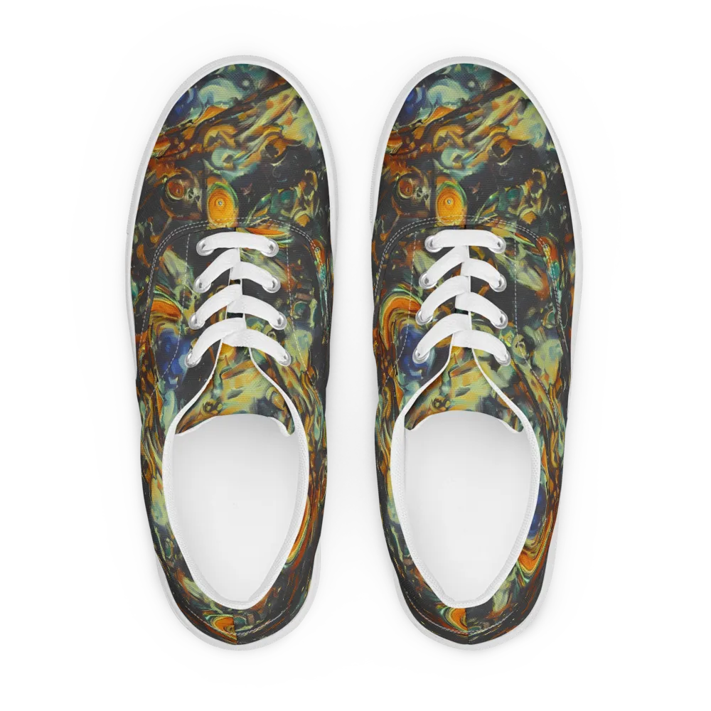 Menzel's Maelstrom on Men's Lace-Up Canvas Shoes — Front