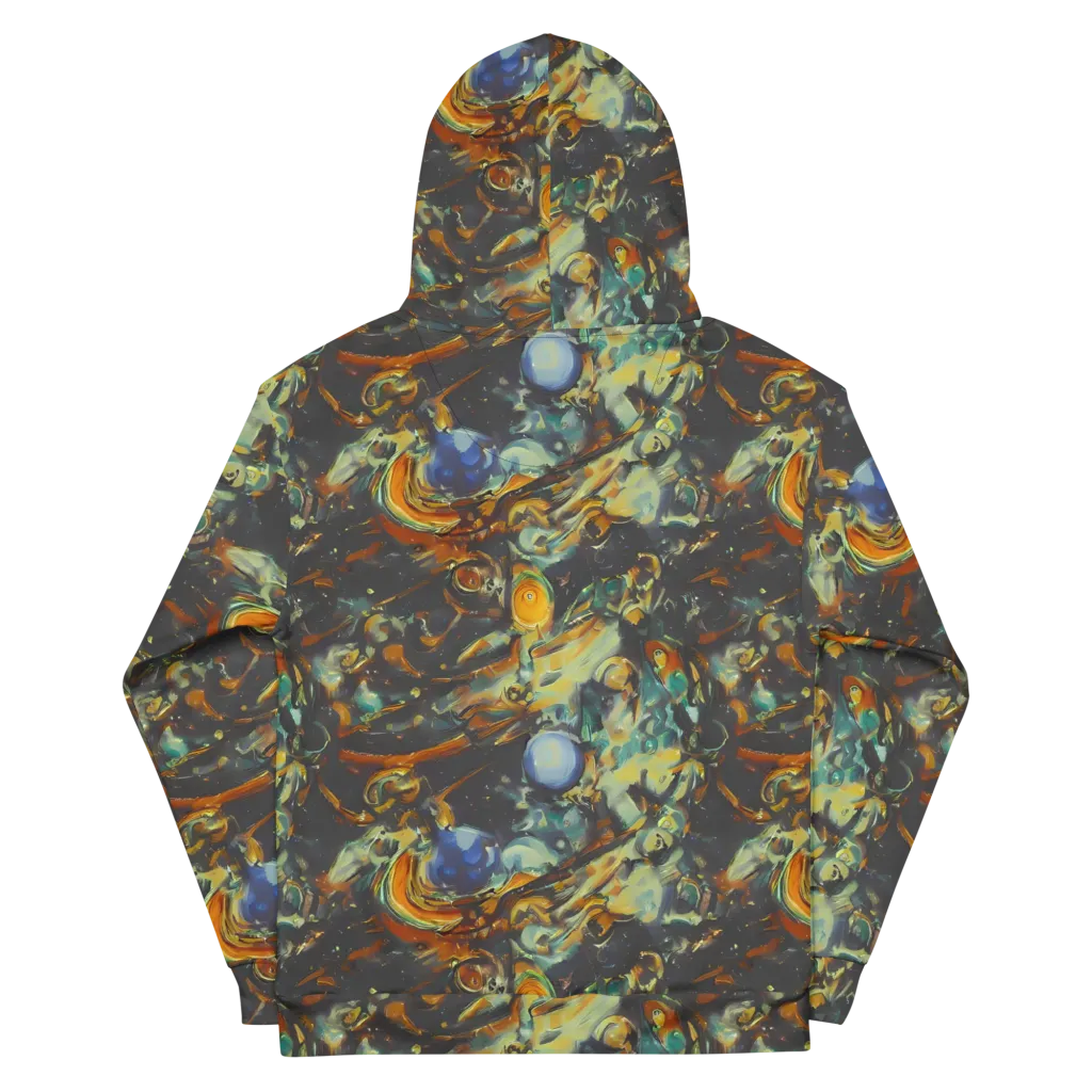 Menzel's Maelstrom on Cotton Hoodie — Back