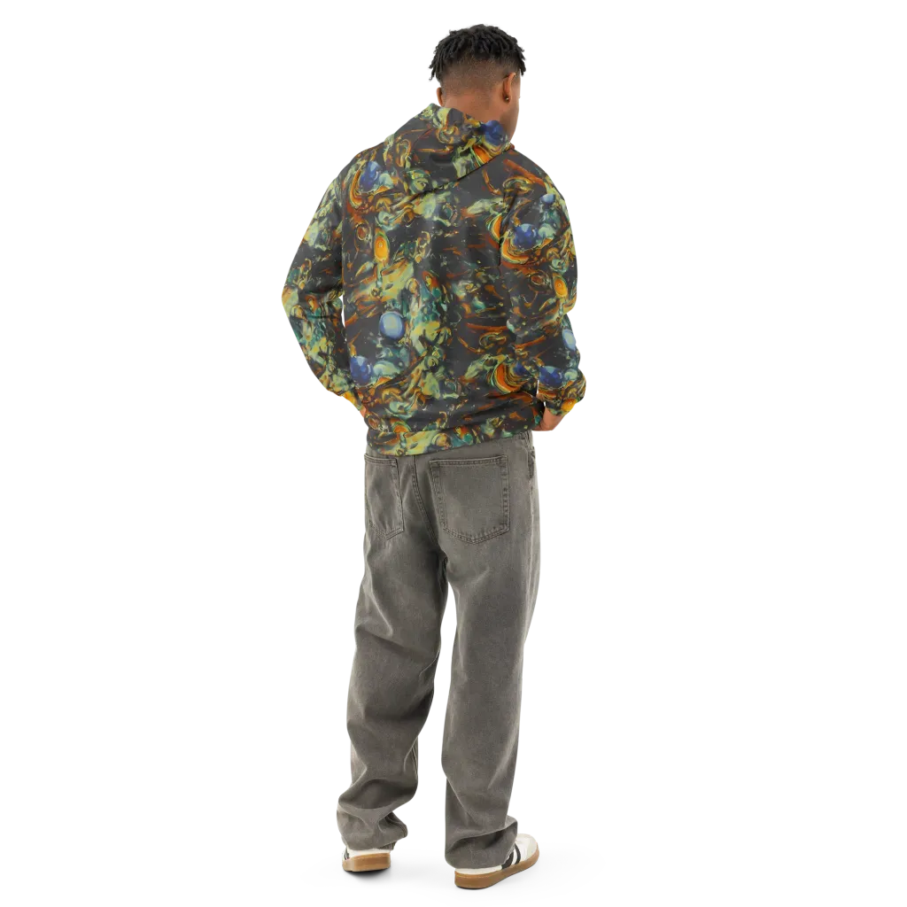 Menzel's Maelstrom on Cotton Hoodie — Back