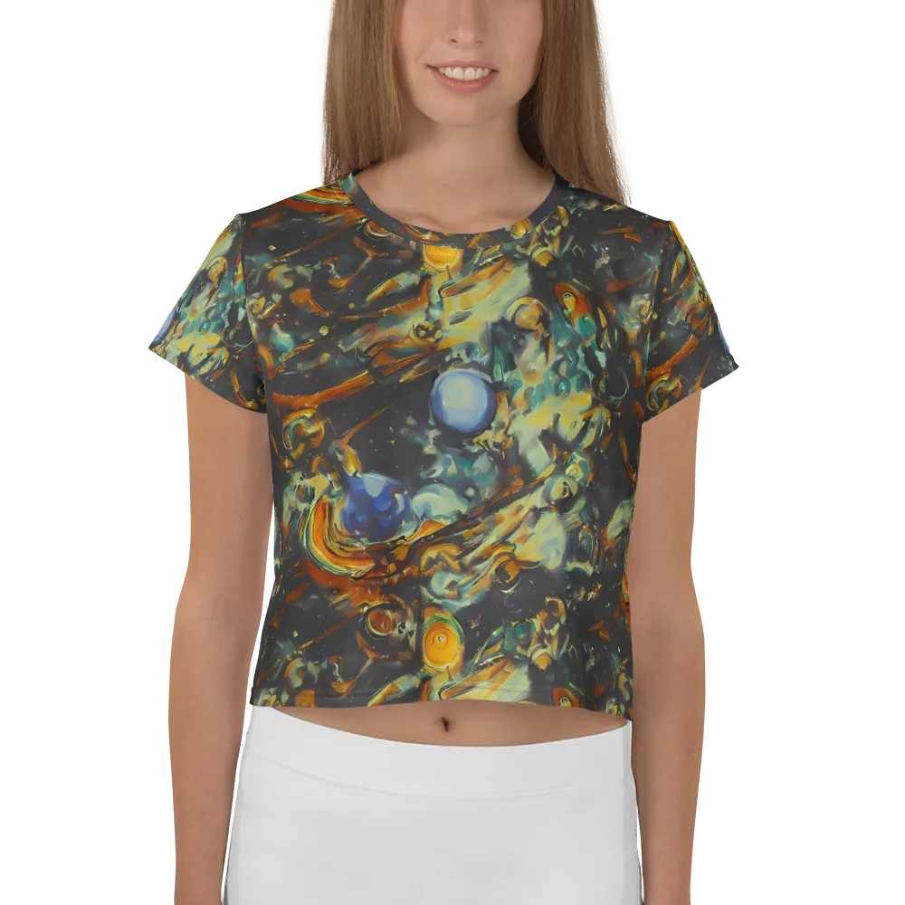 Menzel's Maelstrom on Crop Tee — Front