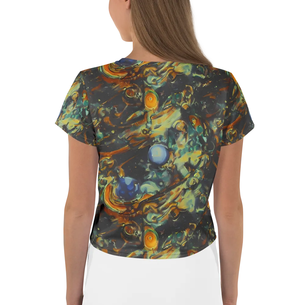 Menzel's Maelstrom on Crop Tee — Back