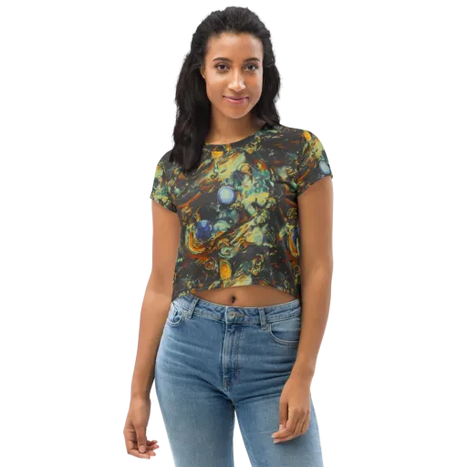 Menzel's Maelstrom on a Crop Tee