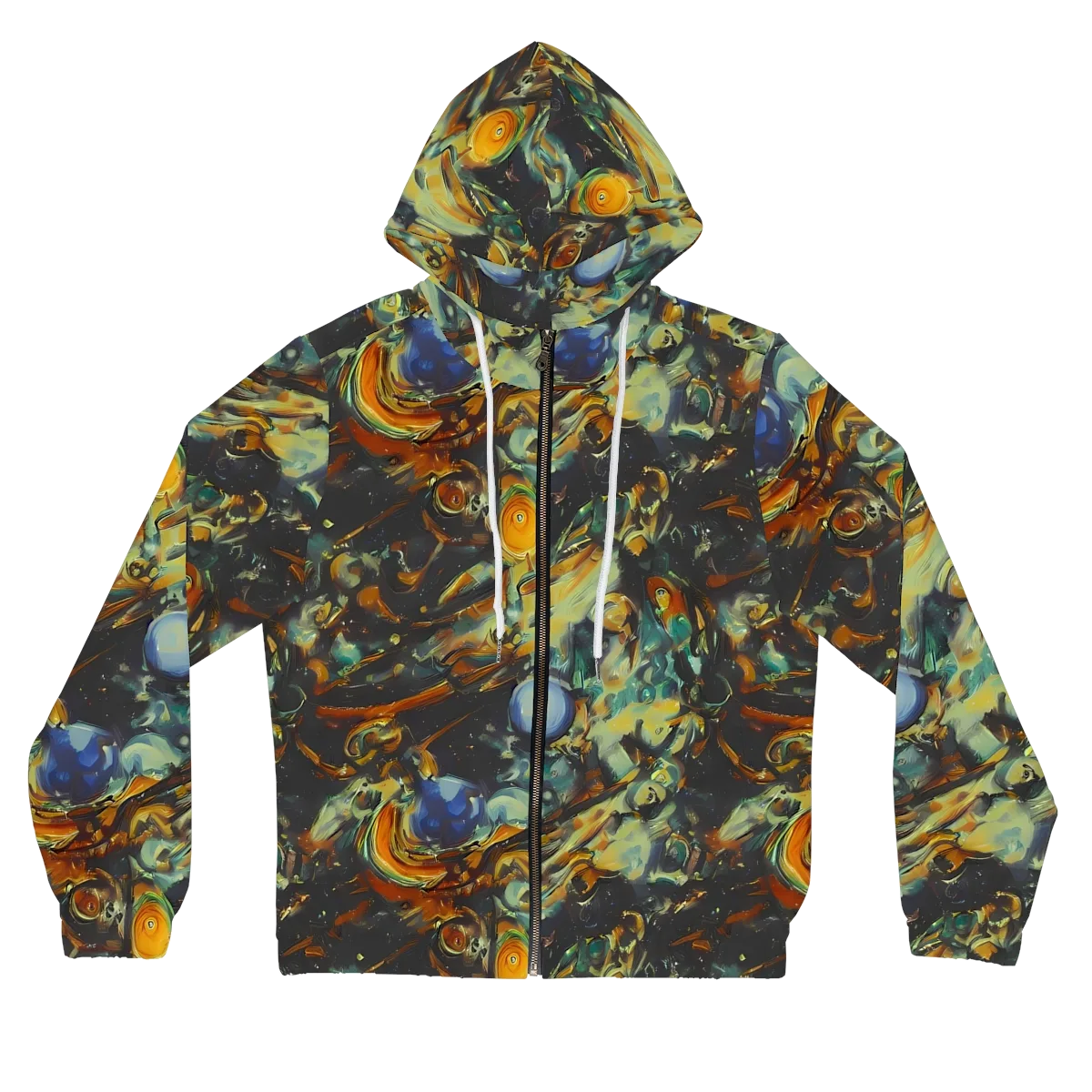 Menzel's Maelstrom on Women's Full-Zip Hoodie — Front