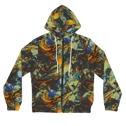 Menzel's Maelstrom on a Women's Full-Zip Hoodie