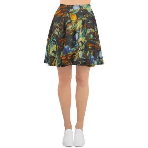 Menzel's Maelstrom on a Skater Skirt