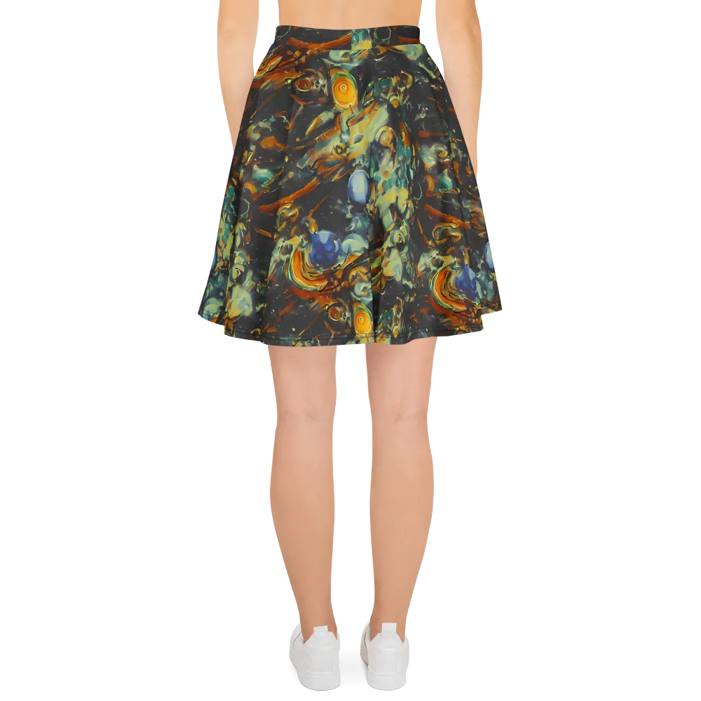 Menzel's Maelstrom on Skater Skirt — Back