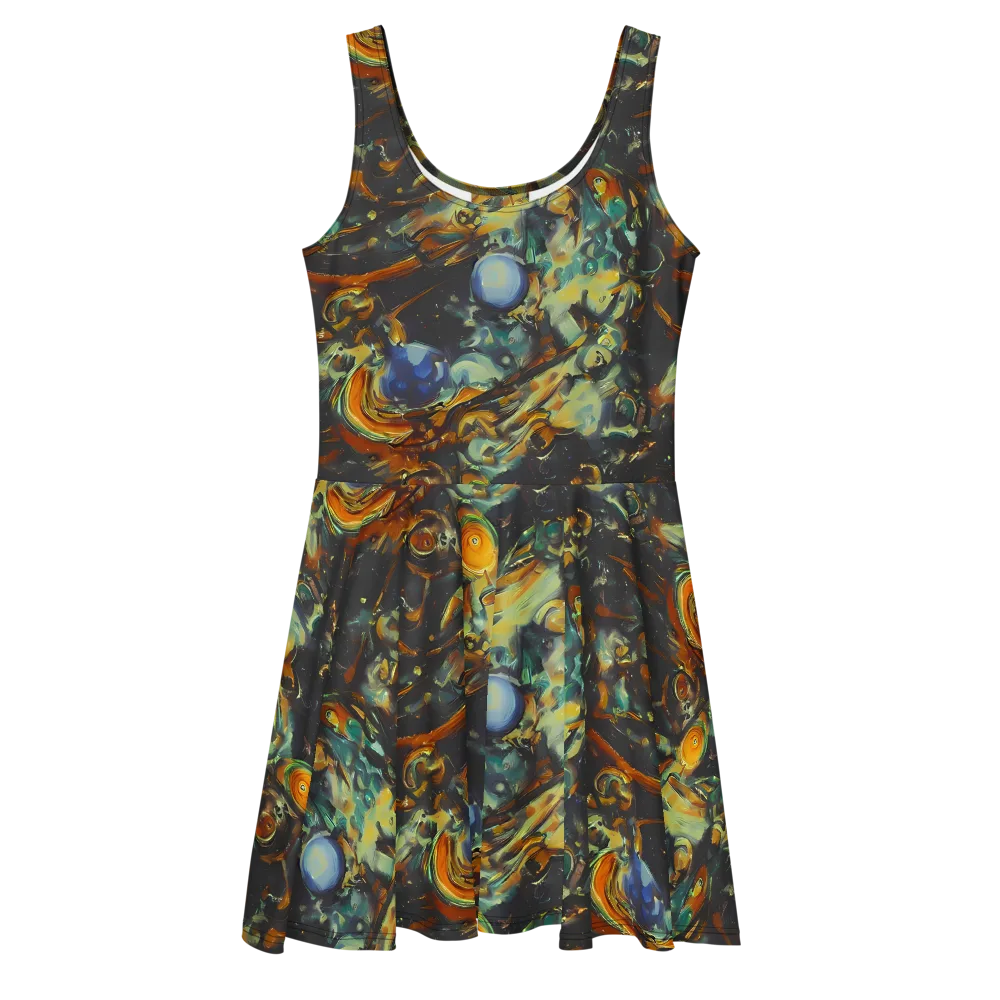 Menzel's Maelstrom on Skater Dress — Front