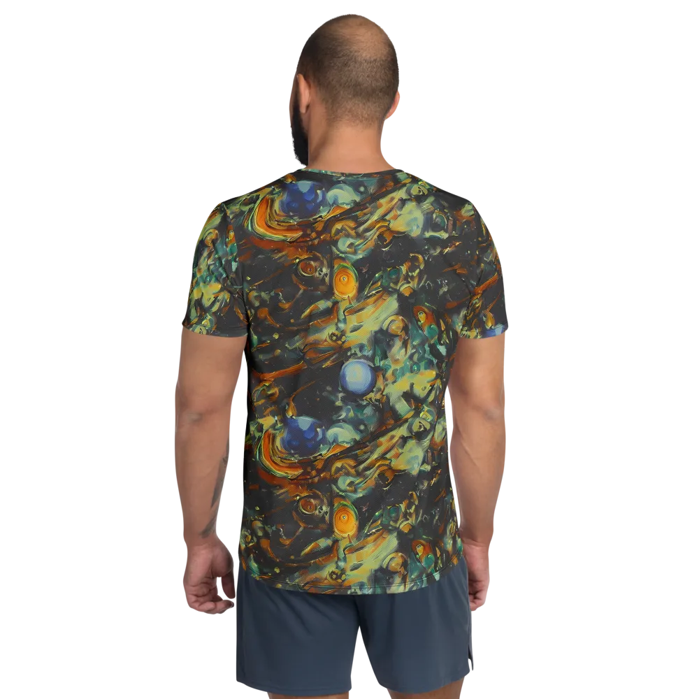 Menzel's Maelstrom on Men's Athletic T-Shirt — Back