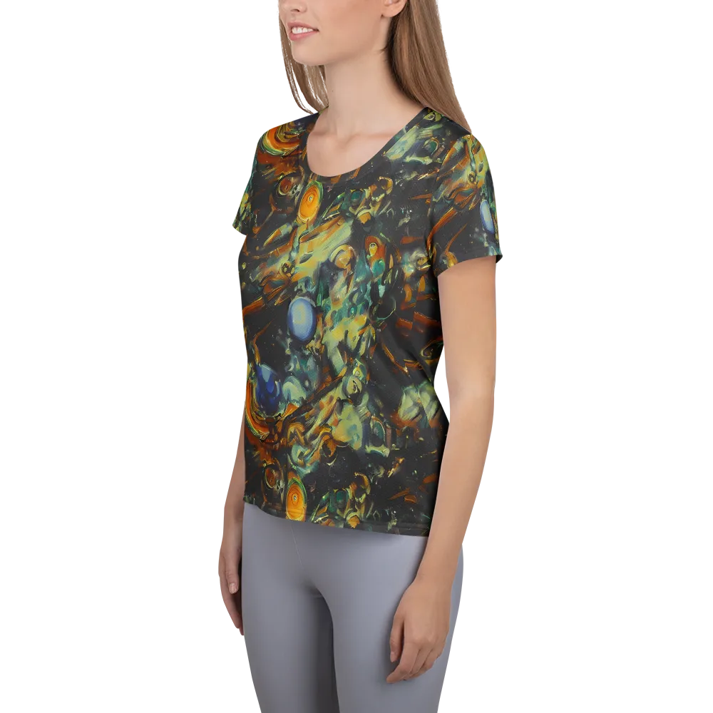 Menzel's Maelstrom on Women's Athletic T-Shirt — Left