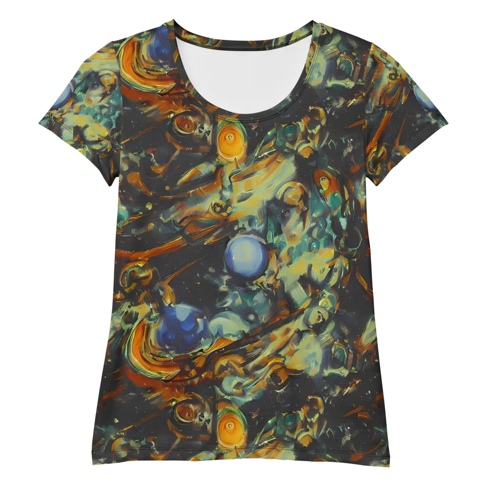 Menzel's Maelstrom on Women's Athletic T-Shirt — Front