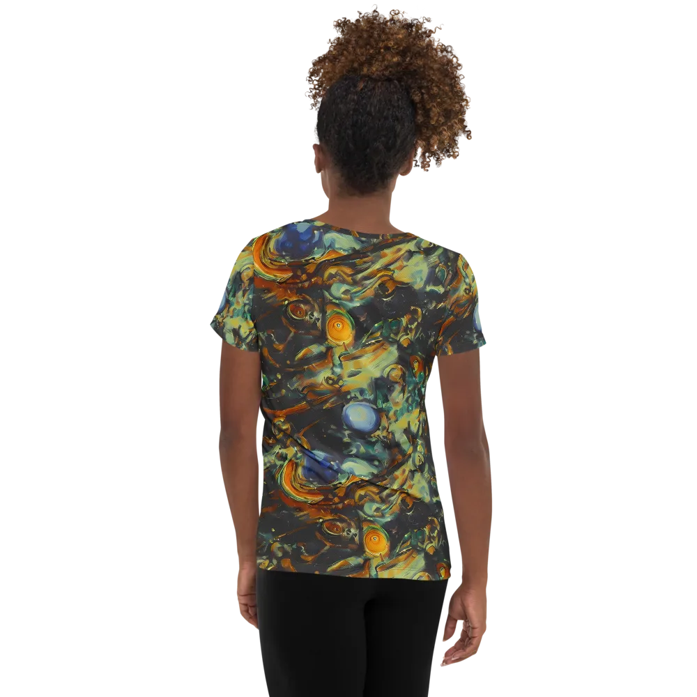 Menzel's Maelstrom on Women's Athletic T-Shirt — Back