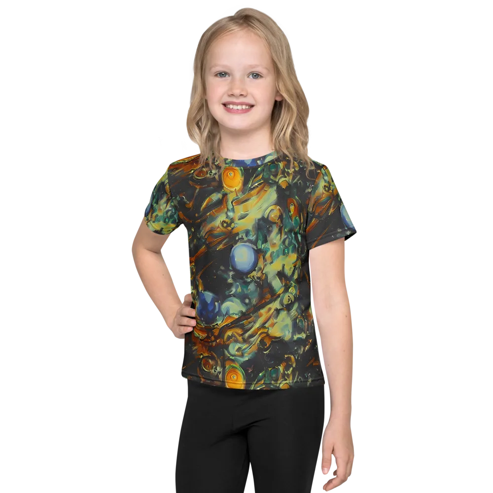 Menzel's Maelstrom on Kids Crew Neck T-Shirt — Front