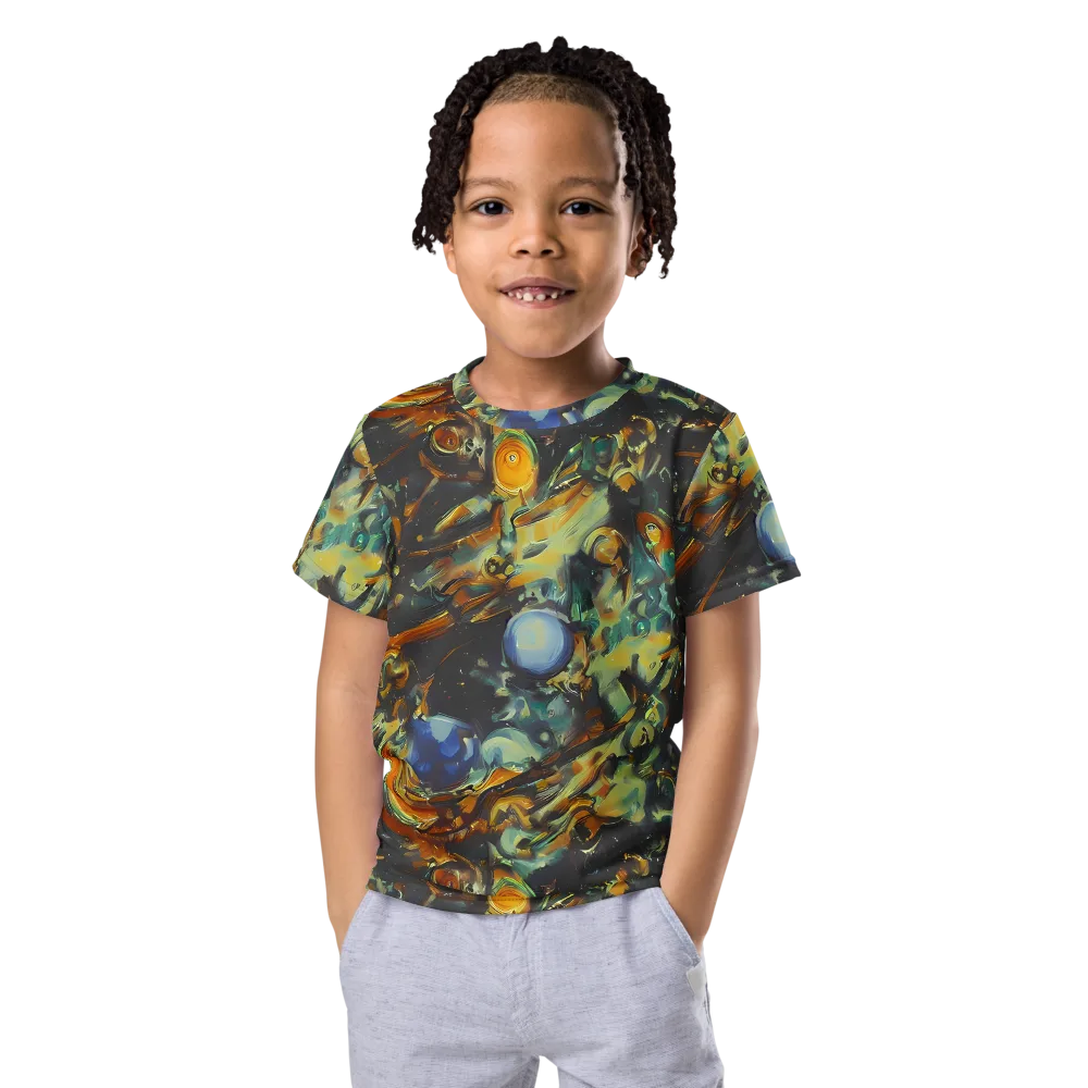Menzel's Maelstrom on Kids Crew Neck T-Shirt — Front