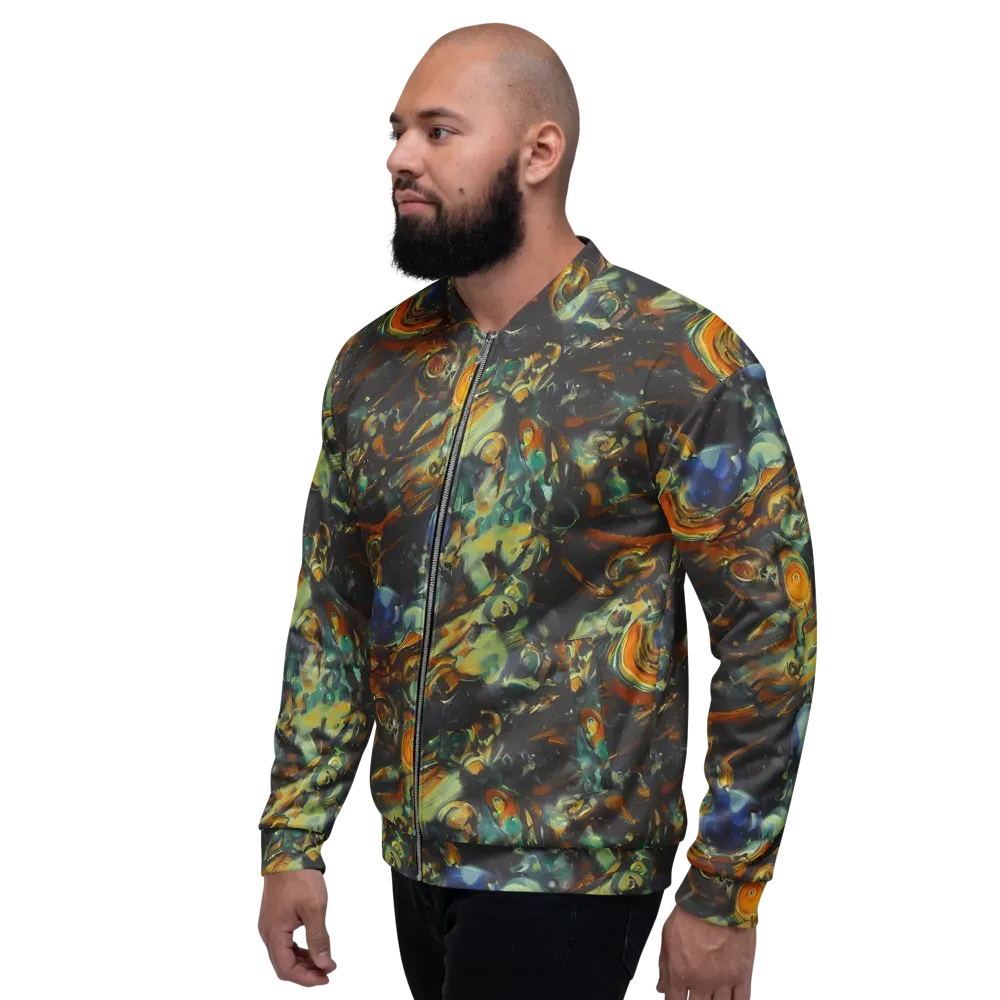 Menzel's Maelstrom on Bomber Jacket — Left