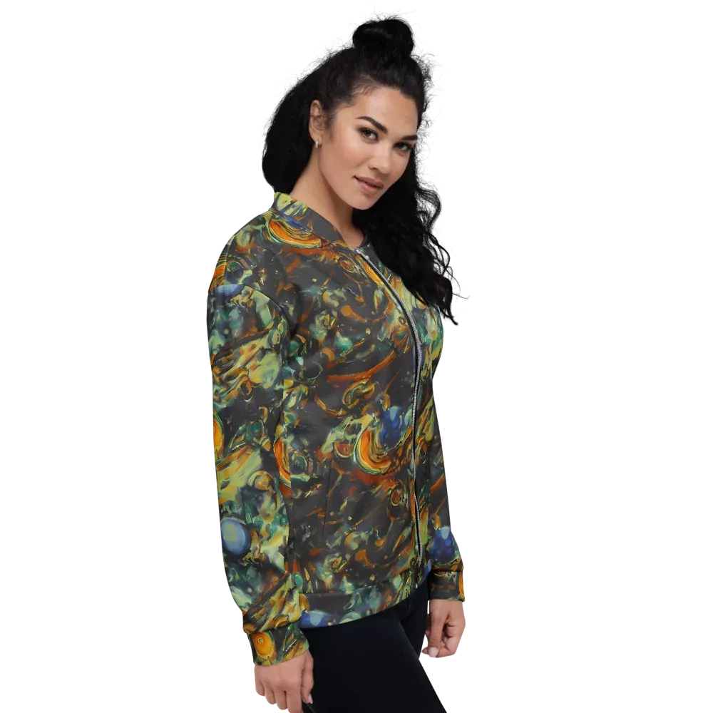 Menzel's Maelstrom on Bomber Jacket — Right