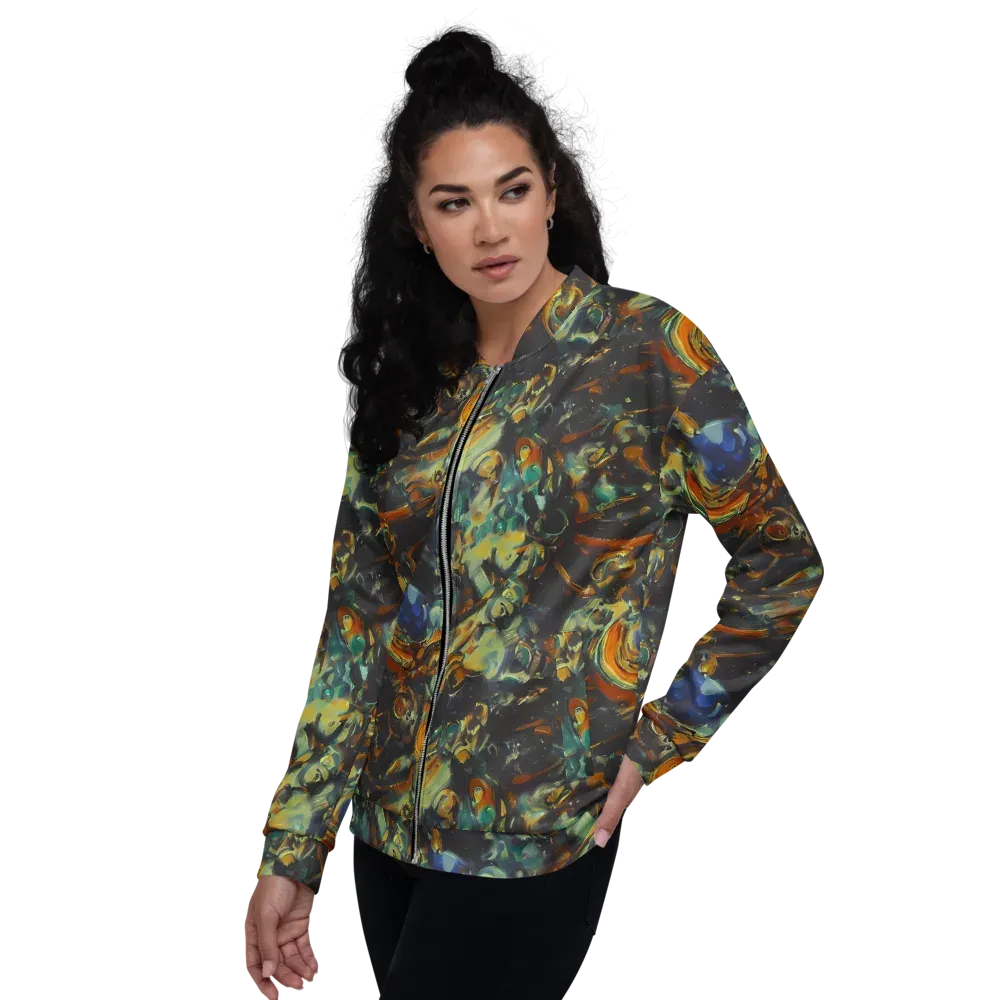 Menzel's Maelstrom on Bomber Jacket — Left