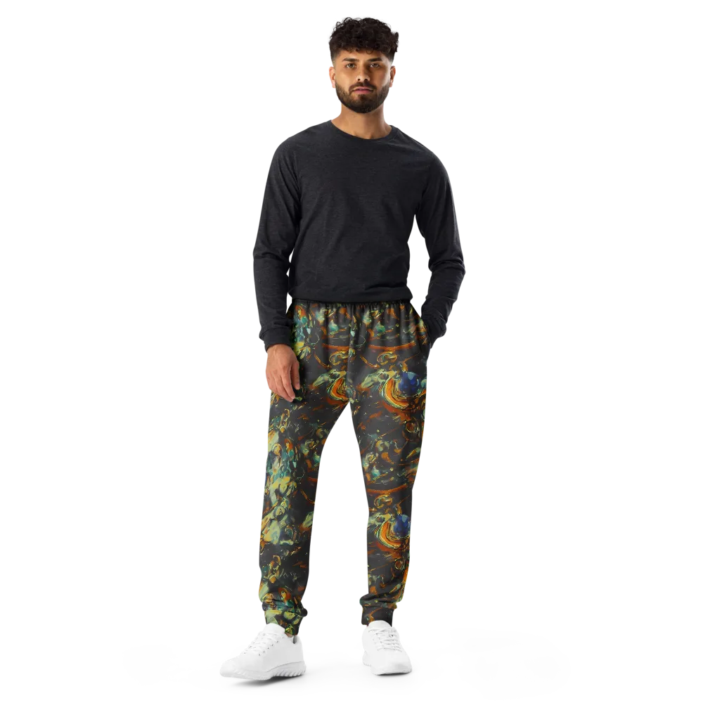 Menzel's Maelstrom on Men's Joggers — Front
