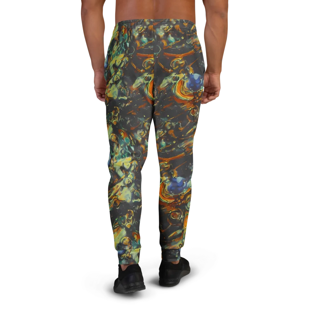 Menzel's Maelstrom on Men's Joggers — Back