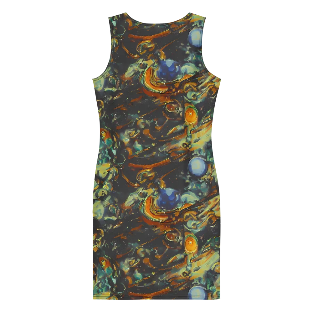 Menzel's Maelstrom on Bodycon Dress — Back