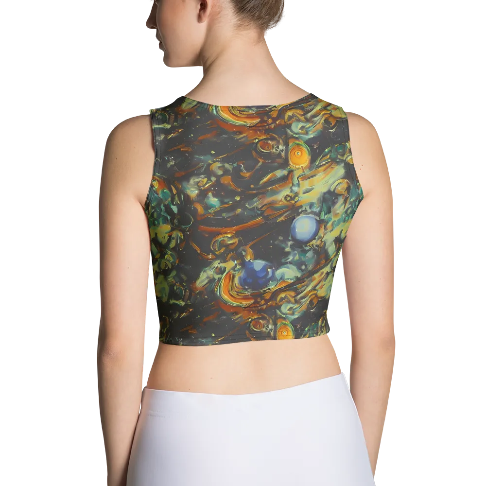 Menzel's Maelstrom on Crop Top — Back