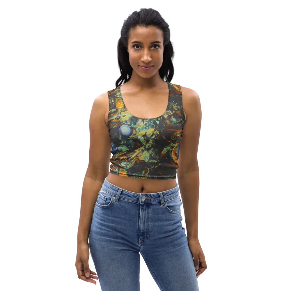 Menzel's Maelstrom on Crop Top — Front