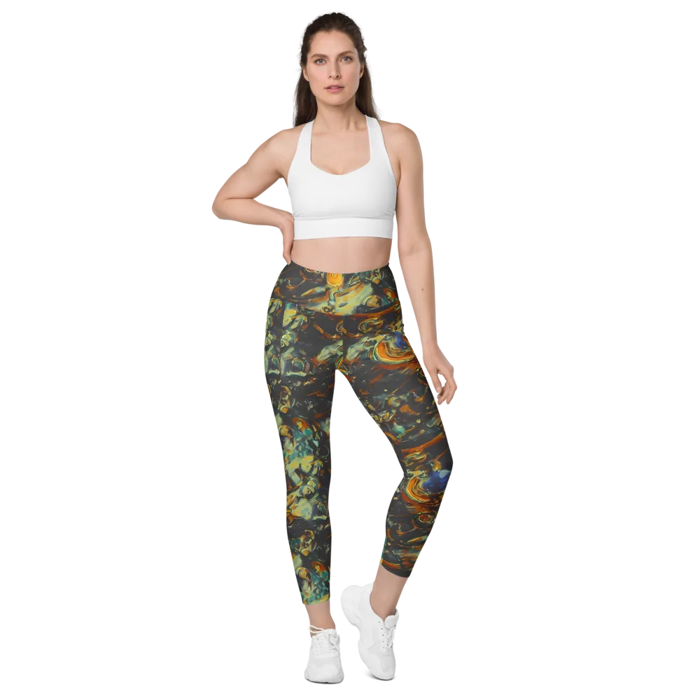 Menzel's Maelstrom on Leggings with Pockets — Front