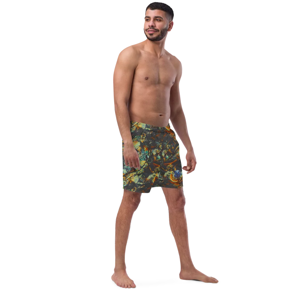 Menzel's Maelstrom on Swim Trunks — Right Front