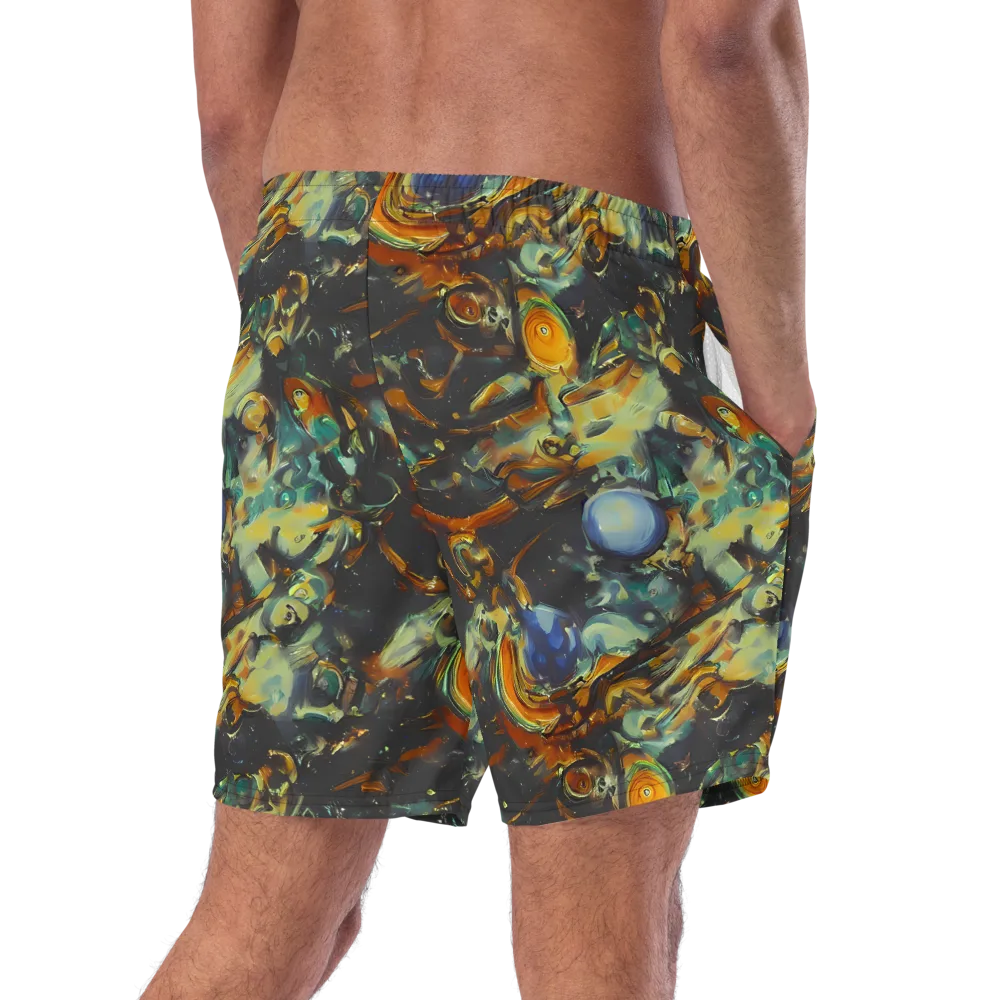 Menzel's Maelstrom on Swim Trunks — Right Back