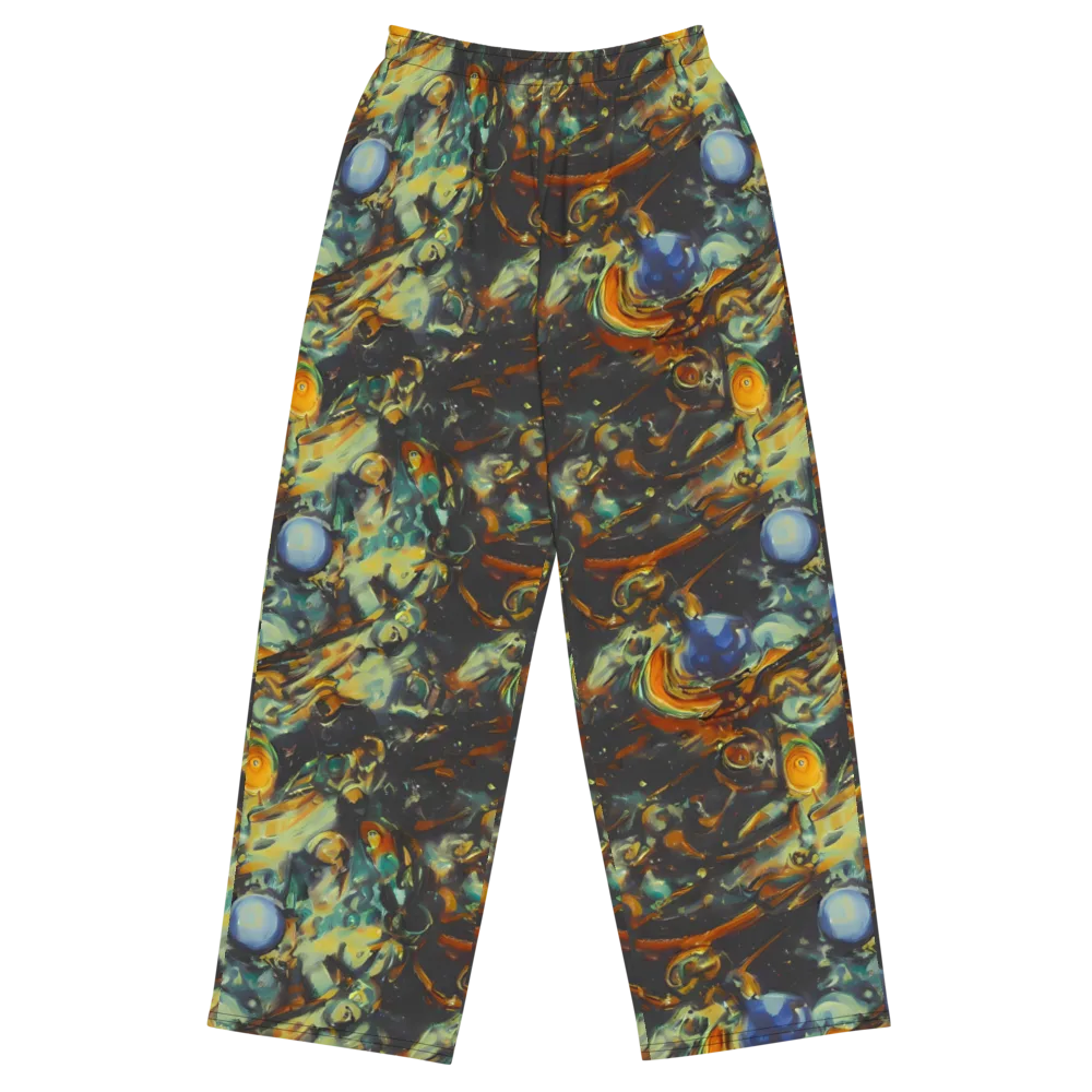 Menzel's Maelstrom on Wide-Leg Pants — Front