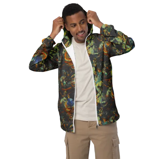 Menzel's Maelstrom on a Men's Windbreaker