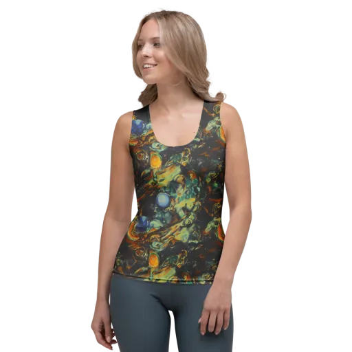 Menzel's Maelstrom on a Women's Tank Top