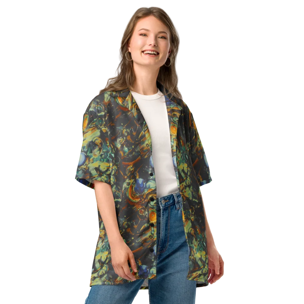 Menzel's Maelstrom on Button Shirt — Front