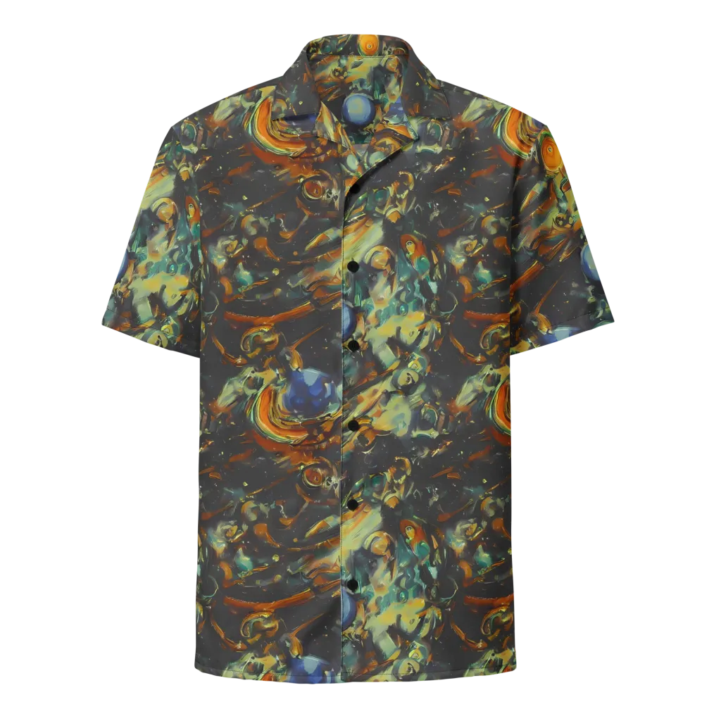 Menzel's Maelstrom on Button Shirt — Front