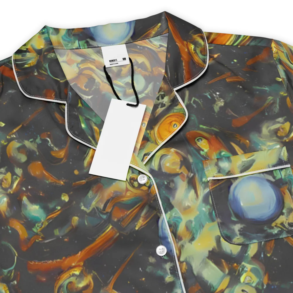 Menzel's Maelstrom on Women's Short Sleeve Pajama Top — Product details