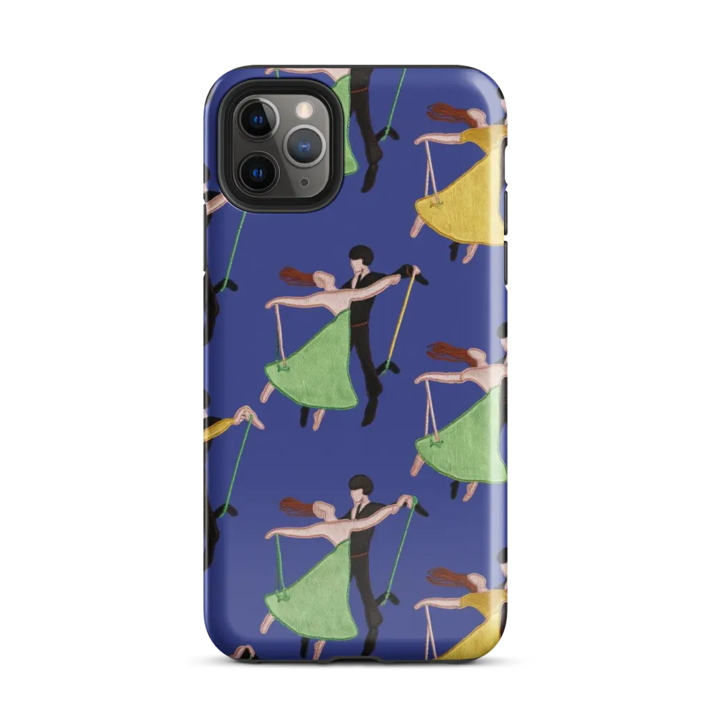 Swingtime Silhouettes on Tough Case for iPhone® — Front