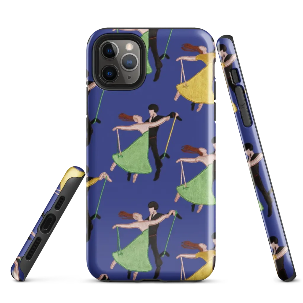 Swingtime Silhouettes on Tough Case for iPhone® — Front