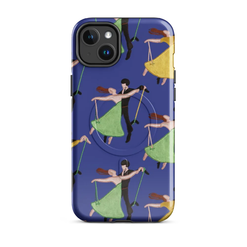 Swingtime Silhouettes on MagSafe Tough Case for iPhone® — Front